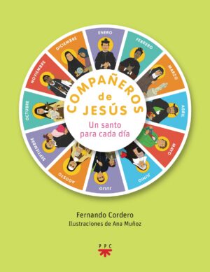 Portada del producto:  Compañeros de Jesús. Un santo para cada día