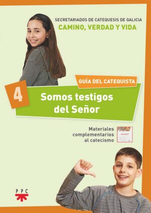 Portada del producto:  Somos testigos del Señor 4. Guía del catequista